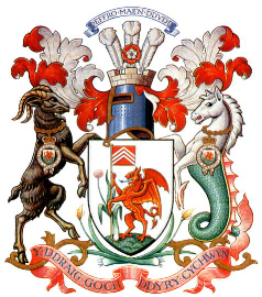 Cardiff's Coat (or Shield) of Arms coatofarms