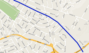 Part of the Roath Branch line of the Taff Vale Railway railwaymap